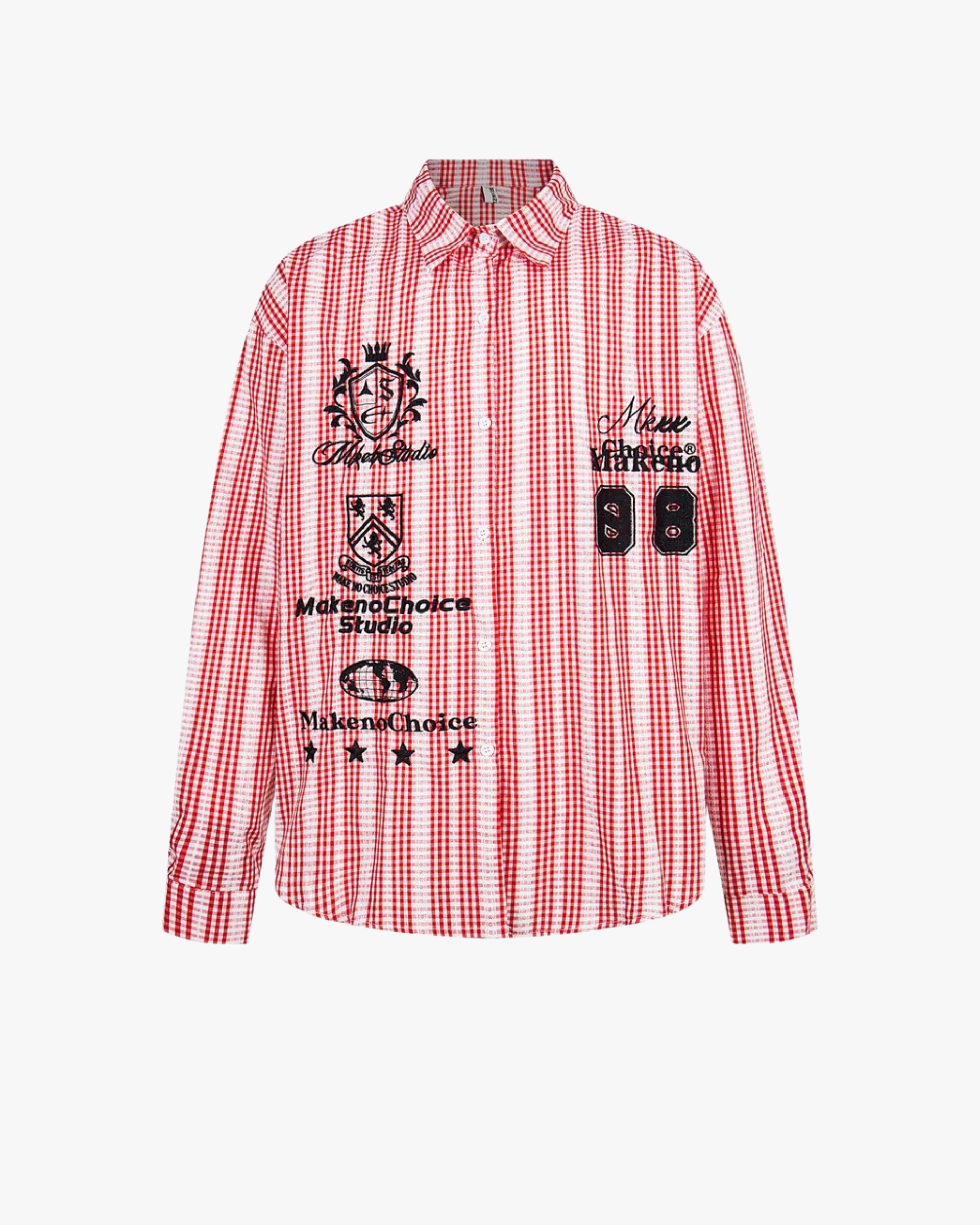 Oversized Crest Shirt